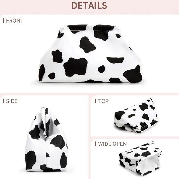 Dumpling Clutch Soft Cloud Purse - Picture 3 of 4